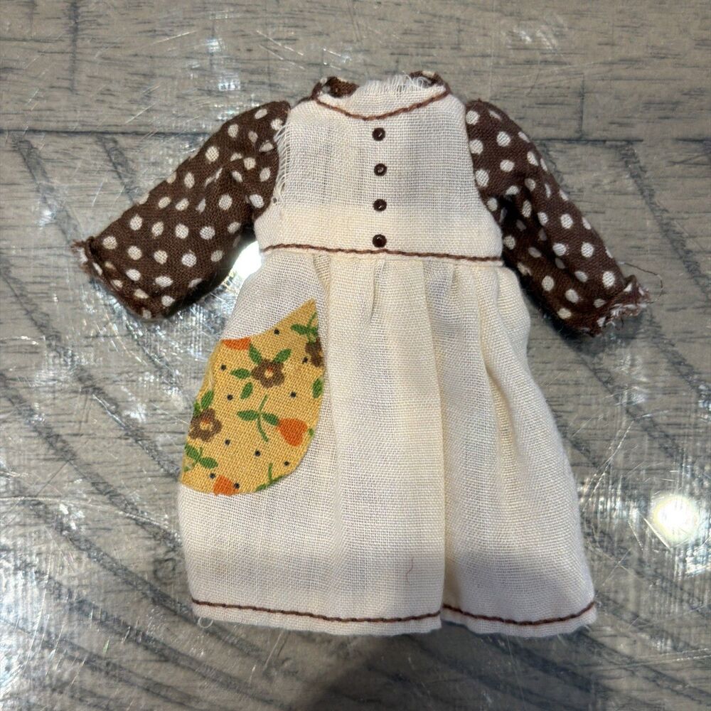 Vintage Holly Hobbie Doll Dress knickerbocker 1976 1970s READ